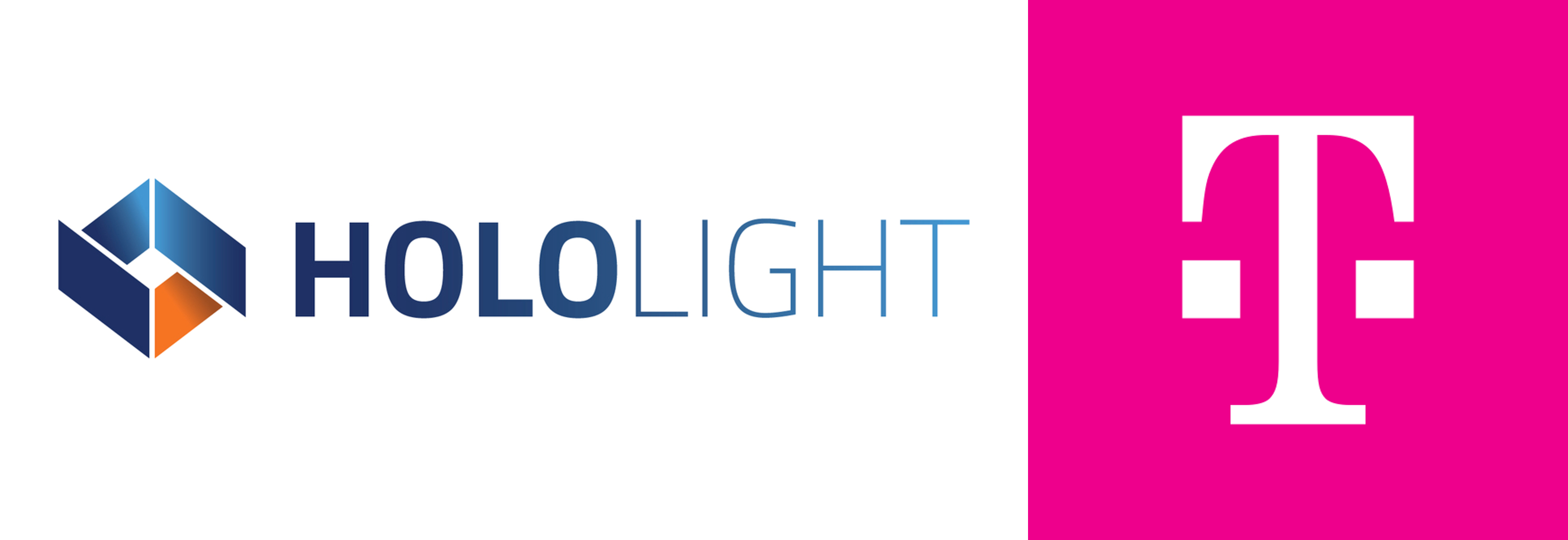 Hololight and Telekom logos